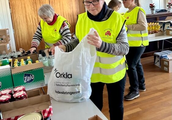 Trondheim OBG pakker matvarer fra Orkla
